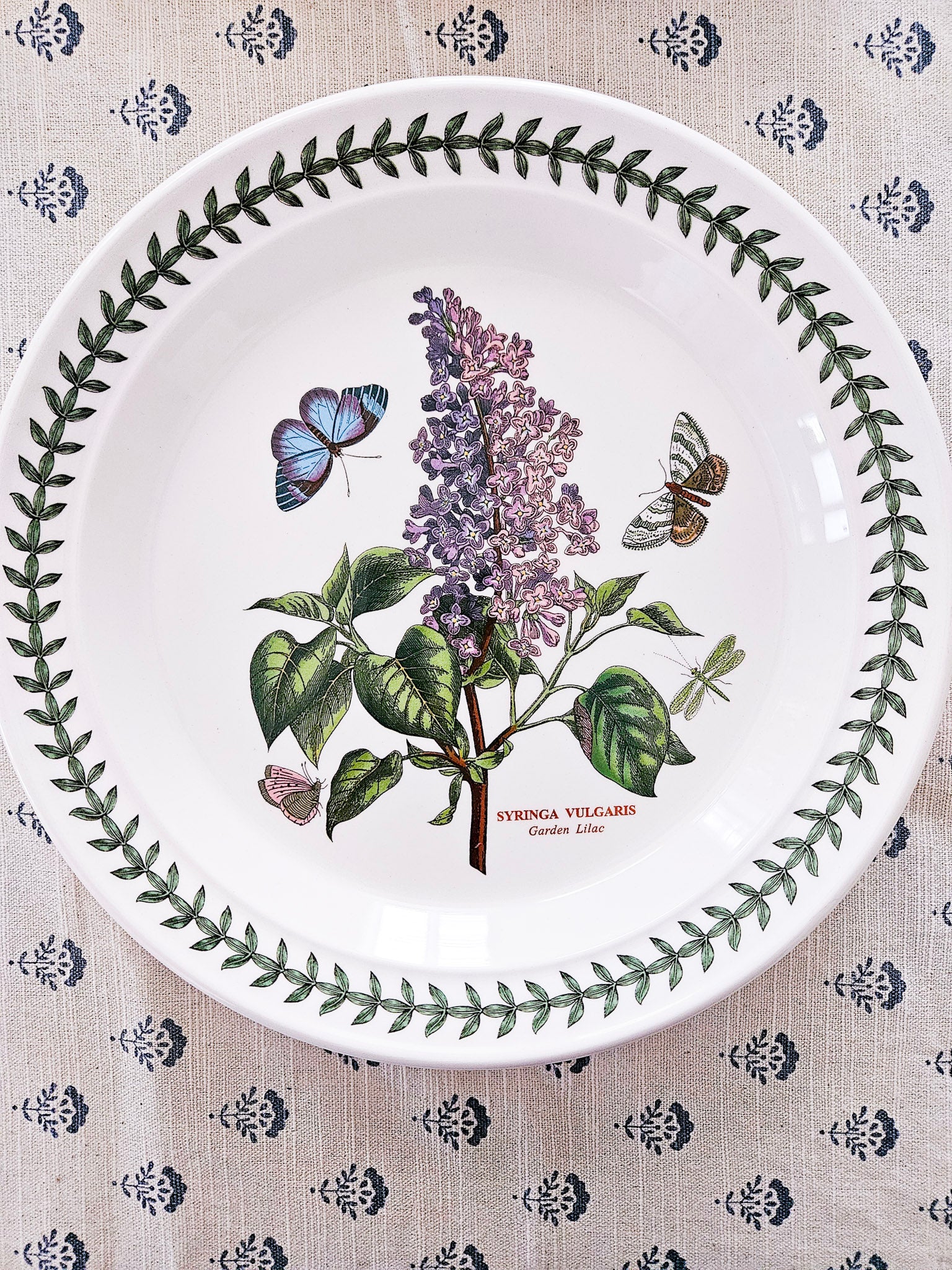 Garden Lilac Salad Plate