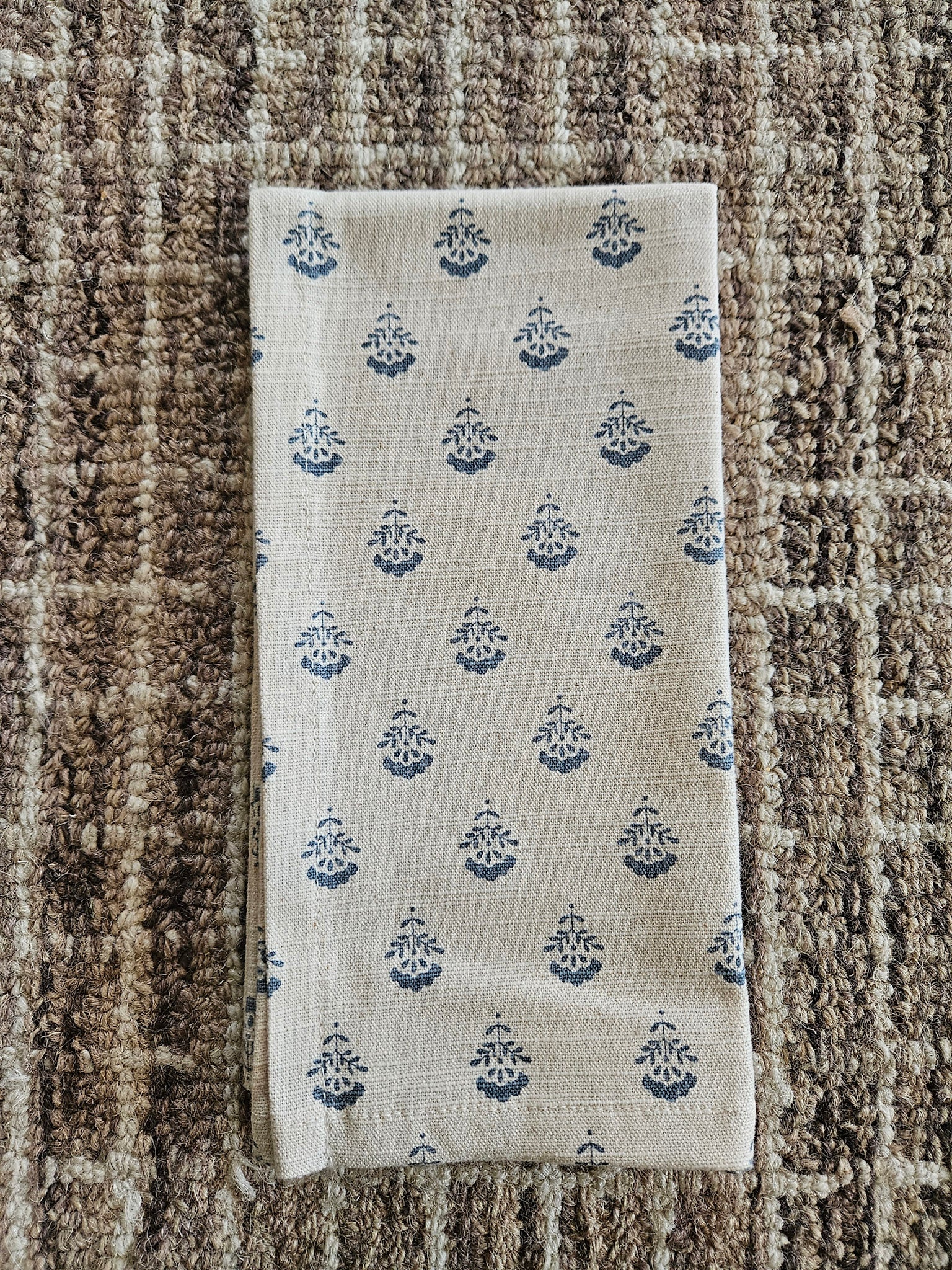 Block Print Napkin - Set of 8