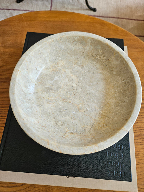 Ball Feet Sculptural Bowl Marble