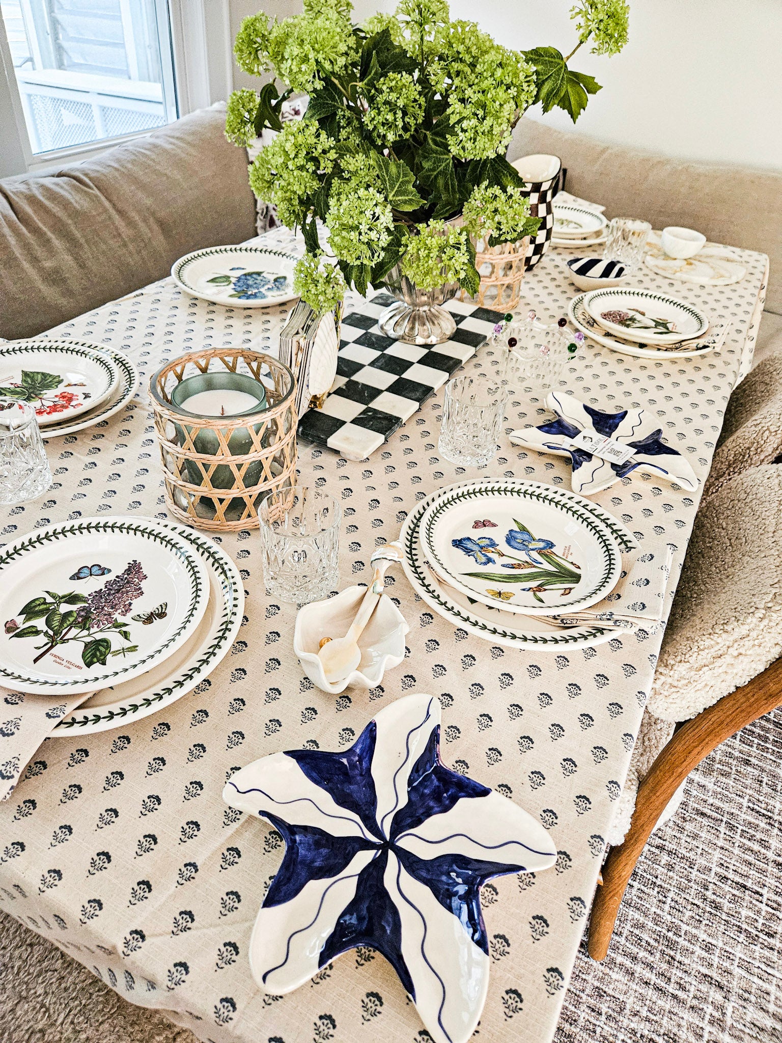 Block Print Napkin - Set of 8