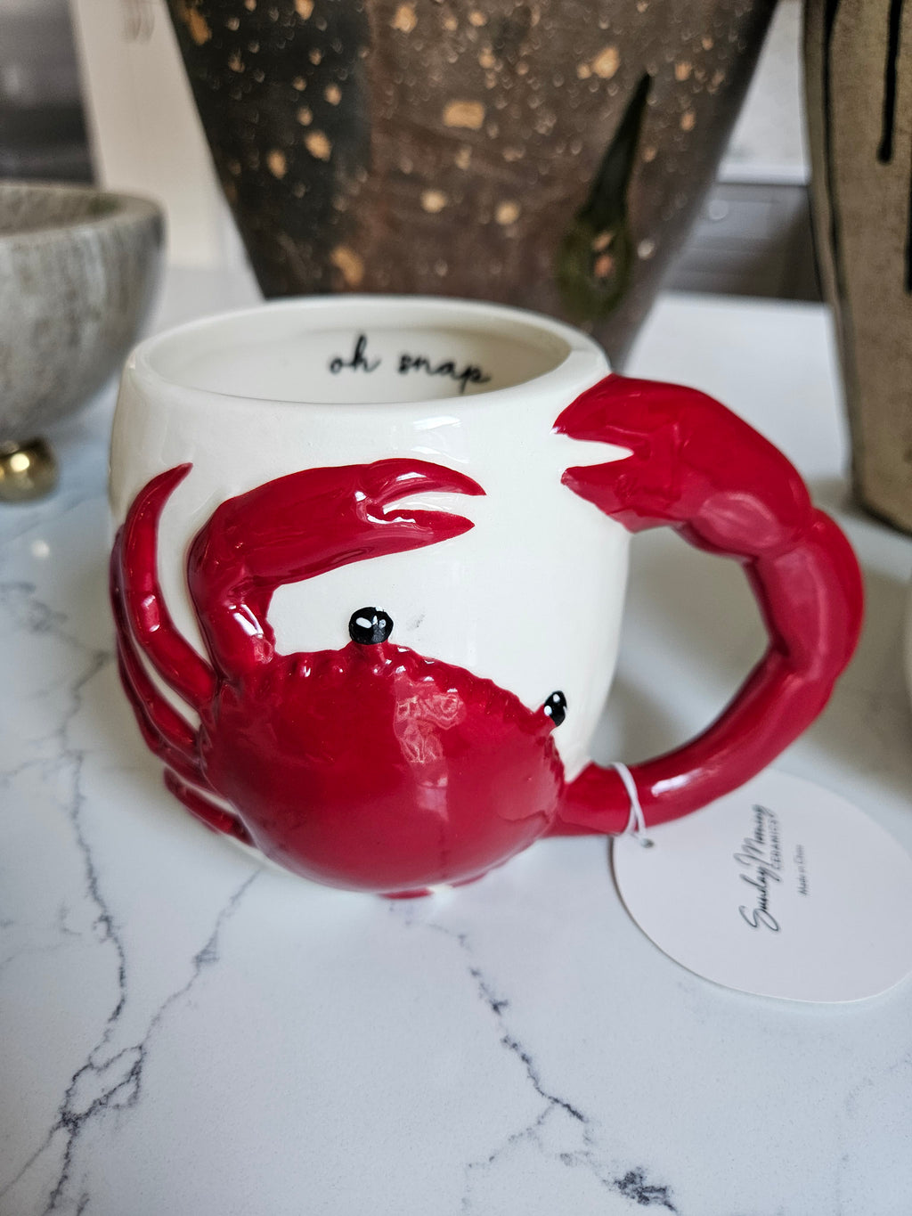 Crab Coffee Cup