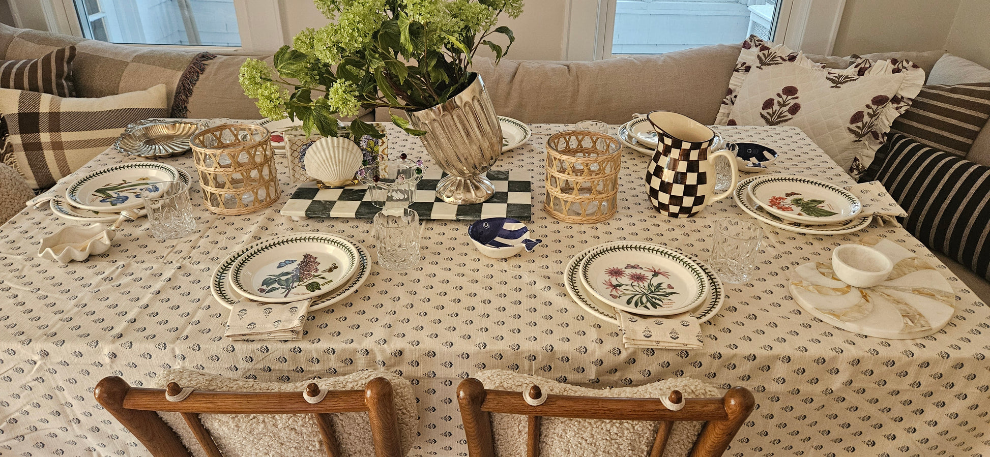 Block Print Napkin - Set of 8
