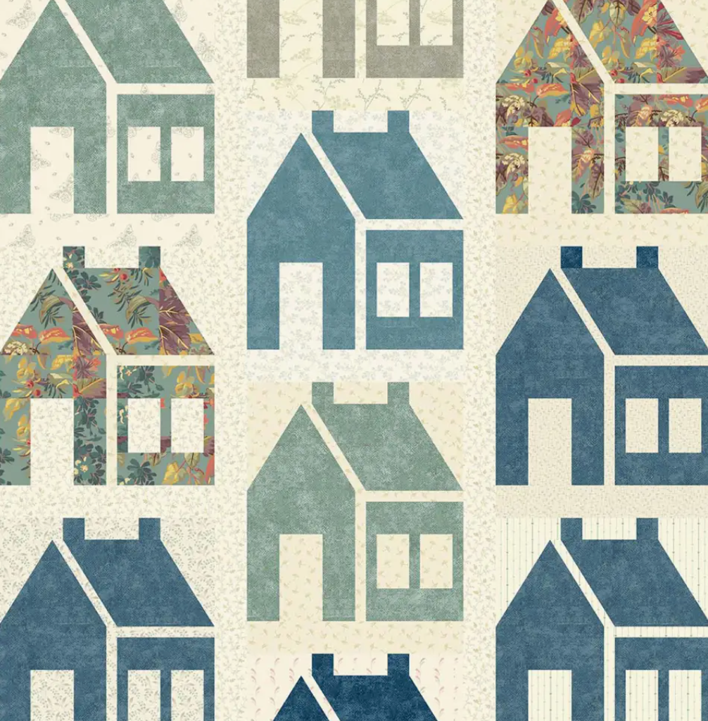 Tea House Print Kitchen Towl